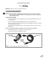 Preview for 9 page of CYBEX 750C Owner'S Manual