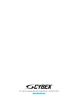 Preview for 64 page of CYBEX Arc Trainer 425A Owner'S Manual