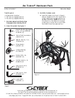 Preview for 53 page of CYBEX Arc Trainer 630A Service Manual