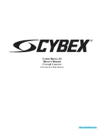 CYBEX Bravo Lift Owner'S Manual preview