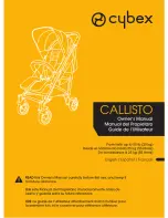 CYBEX CALLISTO Owner'S Manual preview