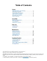 Preview for 2 page of CYBEX Eagle Incline Pull Owner'S Manual