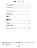 Preview for 3 page of CYBEX Eagle NX Pulldown Owner'S Manual