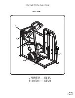 Preview for 11 page of CYBEX Eagle Row Owner'S And Service Manual