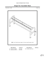 Preview for 97 page of CYBEX Free Weight Owner'S Service Manual