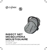 Preview for 1 page of CYBEX INSECT NET Short Instructions