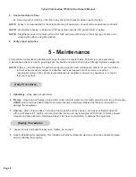 Preview for 14 page of CYBEX Plate Loaded Incline Press Owner'S And Service Manual