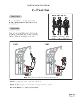 Предварительный просмотр 15 страницы CYBEX Total Access Lat Pull Owner'S And Service Manual