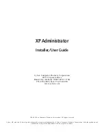 Preview for 3 page of CYBEX XP Administrator Installer/User Manual