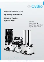 Preview for 2 page of CYBIO CyBi -Kombichem Operating Instructions Manual