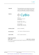 Preview for 4 page of CYBIO CyBi-Well 384 User Manual