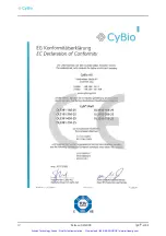 Preview for 5 page of CYBIO CyBi-Well 384 User Manual