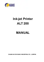 Preview for 1 page of Cycjet ALT 200 Manual