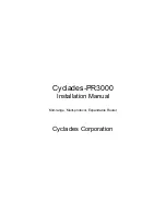 Cyclades PR3000 Installation Manual предпросмотр