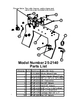 Предварительный просмотр 2 страницы Cycle Country 25-2140 Owner'S Manual