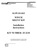 Cycle Country 25-2210 Installation Manual preview