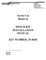 Cycle Country 25-6020 Installation Manual preview