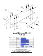 Preview for 3 page of Cycle Country ATV PLOW MOUNT Assembly & Owners Manual