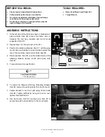 Preview for 4 page of Cycle Country ATV PLOW MOUNT Assembly & Owners Manual