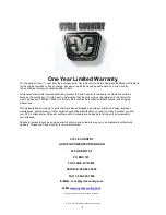 Preview for 5 page of Cycle Country ATV PLOW MOUNT Assembly & Owners Manual