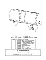 Preview for 3 page of Cycle Country BEAR FORCE XT BLADE Assembly & Owners Manual