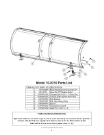 Preview for 4 page of Cycle Country BEAR FORCE XT BLADE Assembly & Owners Manual