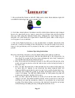 Preview for 14 page of Cycle Protect The Liberator Installation & Owner'S Manual