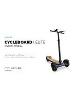 Preview for 1 page of Cycleboard ELITE Owner'S Manual