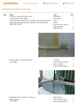 Предварительный просмотр 1 страницы cyclehoop Bikehanger Assembly Instructions Manual