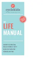 Предварительный просмотр 1 страницы cyclekids 86122 Manual