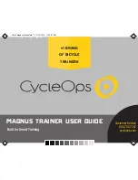 CycleOps Magnus User Manual предпросмотр