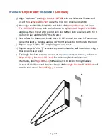 Preview for 3 page of CycleSafe WallRack Accessories Installation Manual