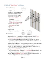 Preview for 4 page of CycleSafe WallRack Accessories Installation Manual