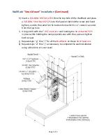 Preview for 5 page of CycleSafe WallRack Accessories Installation Manual