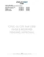 Preview for 8 page of Cyclevision EDGE CVHC-01-01 Instruction Manual