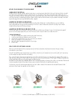 Preview for 11 page of Cyclevision EDGE CVHC-01-01 Instruction Manual