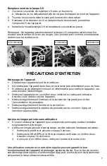 Preview for 7 page of CYCLO UV 310C Use & Care Instructions Manual