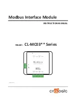 Cyclogic CL-MC03** Series Instruction Manual preview