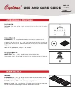 CyClone CY919R Use And Care Manual предпросмотр