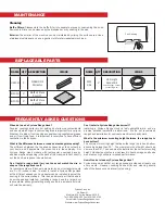 Preview for 2 page of CyClone NA830R Use And Care Manual