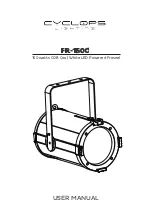 Preview for 1 page of Cyclops Lighting FR-150C User Manual