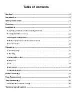 Preview for 2 page of Cyclops Lighting FR-150C User Manual