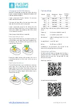 Preview for 2 page of Cyclops Marine smartlink Nano Manual