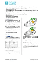 Preview for 2 page of Cyclops Marine smarttune Manual