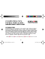 Preview for 4 page of CYCLOPS PARALYSER 355 User Instructions