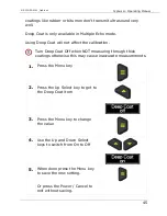 Preview for 45 page of Cygnus Cygnus 2 Operating Manual