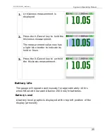 Предварительный просмотр 25 страницы Cygnus Cygnus 4 Operating Manual