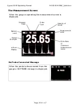 Preview for 35 page of Cygnus M3-DIVE Operation Manual