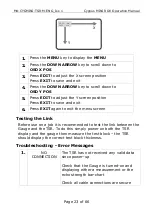 Предварительный просмотр 23 страницы Cygnus MINI ROV Operation Manual