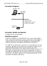 Предварительный просмотр 25 страницы Cygnus MINI ROV Operation Manual